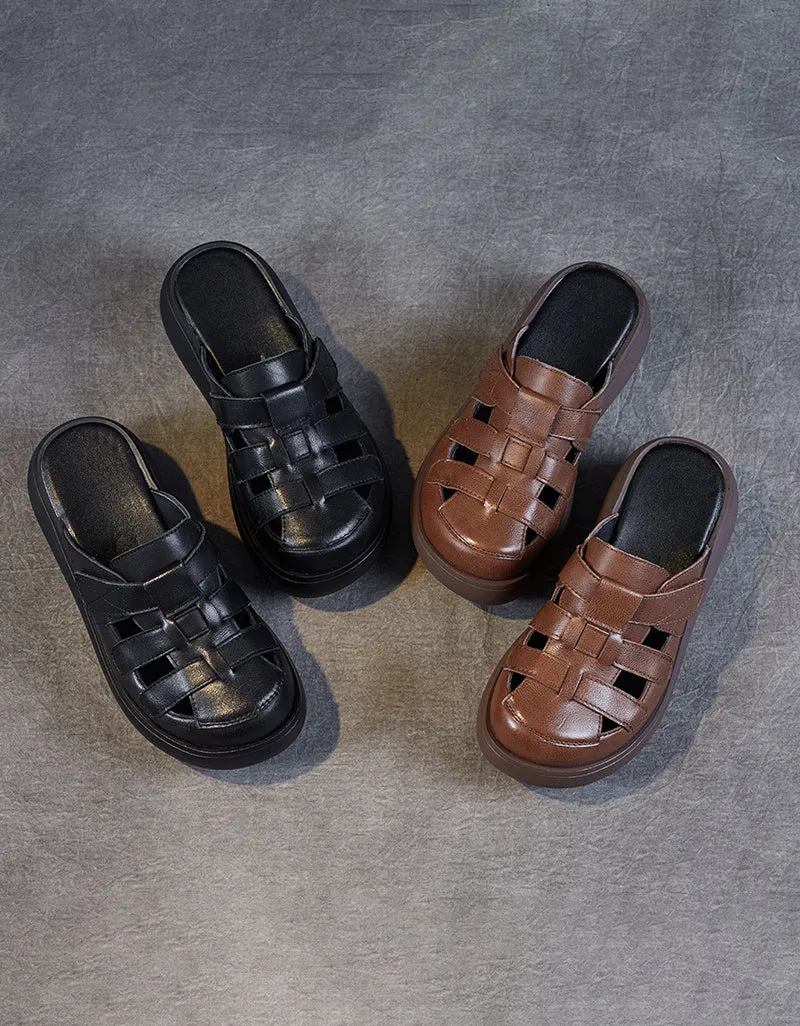 Front Woven Retro Wedge Slippers Pittsburgh Steelers Slippers