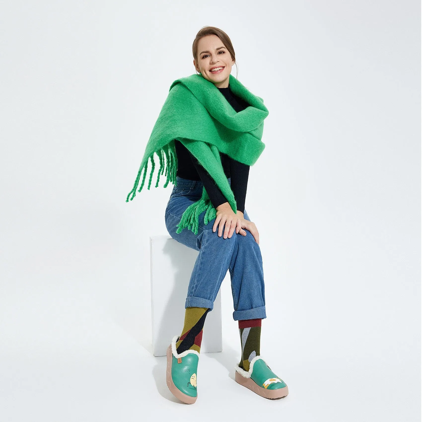 Here's Your Breakfast Fuerteventura VII Women Slip On Shoes Extra Wide