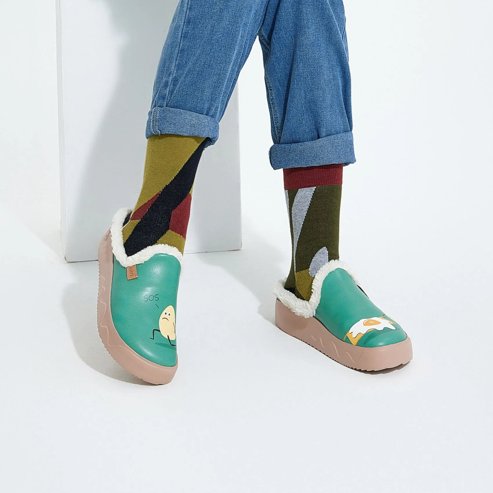 Wool Slip Ons Here's Your Breakfast Fuerteventura VII Women