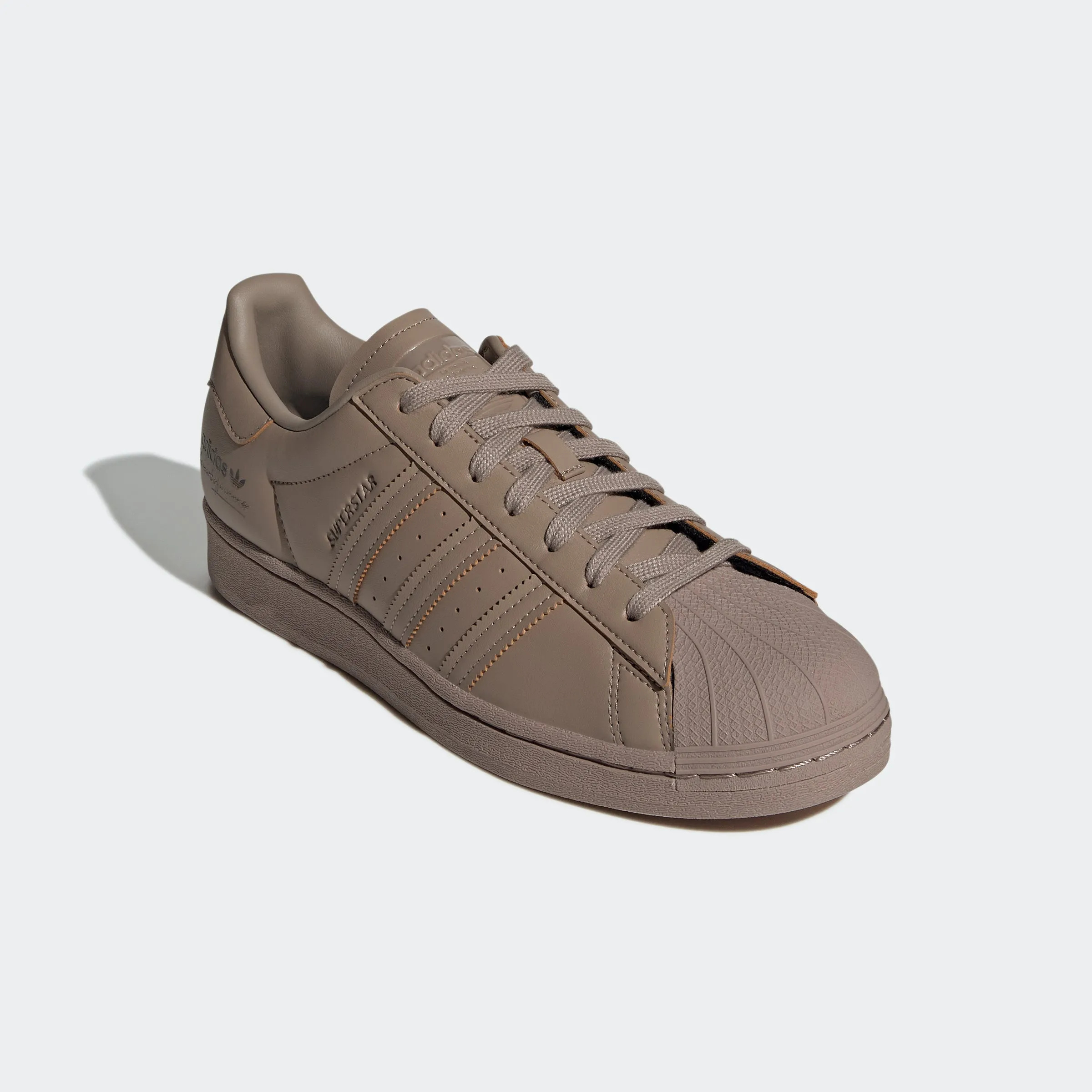 Men's adidas Originals Superstar Shoes Chalky Brown Adidas Shoes Size 8