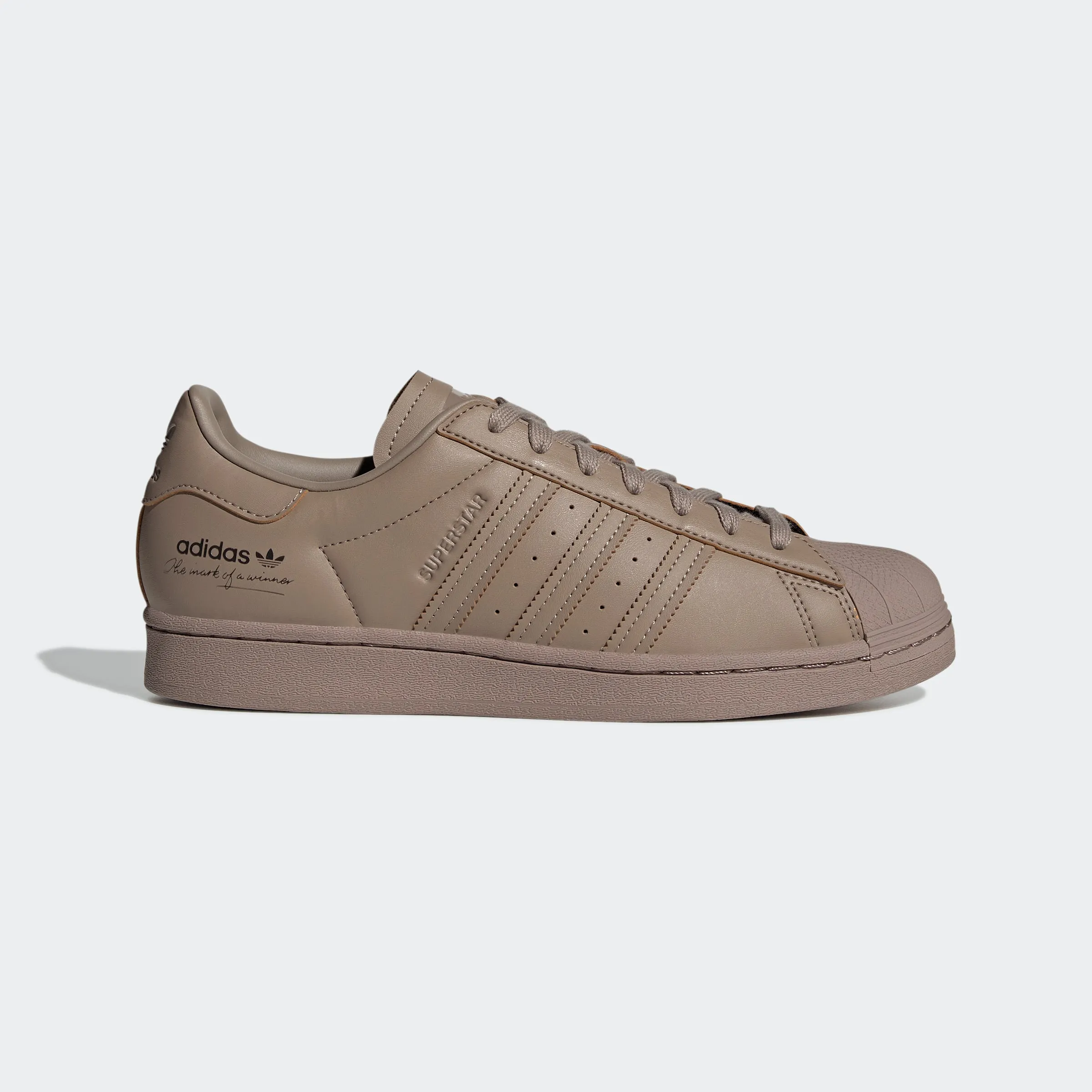 Adidas Shoes From 2000 Men's adidas Originals Superstar Shoes Chalky Brown