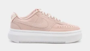 Asics Igs Running Shoes Court Vision Alta Womens Lifestyle Shoes (Pink)