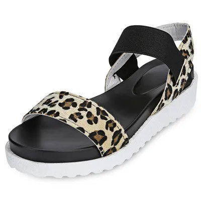 Socks And Flip Flops Gamiss Women Beach Sandals Summer Casual Flat Shoes Peep-toe Roman Sandals Lady Flip Flops Footwear Gladiator Sandalias Mujer