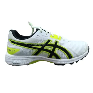 Asics Tokyo Shoes ASICS Men's Gel-Gully 7 Cricket Shoe (White/Safety Yellow)