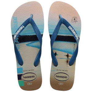 HAVAIANAS HYPE - SAND.BLUE COMFY Robe And Matching Slippers