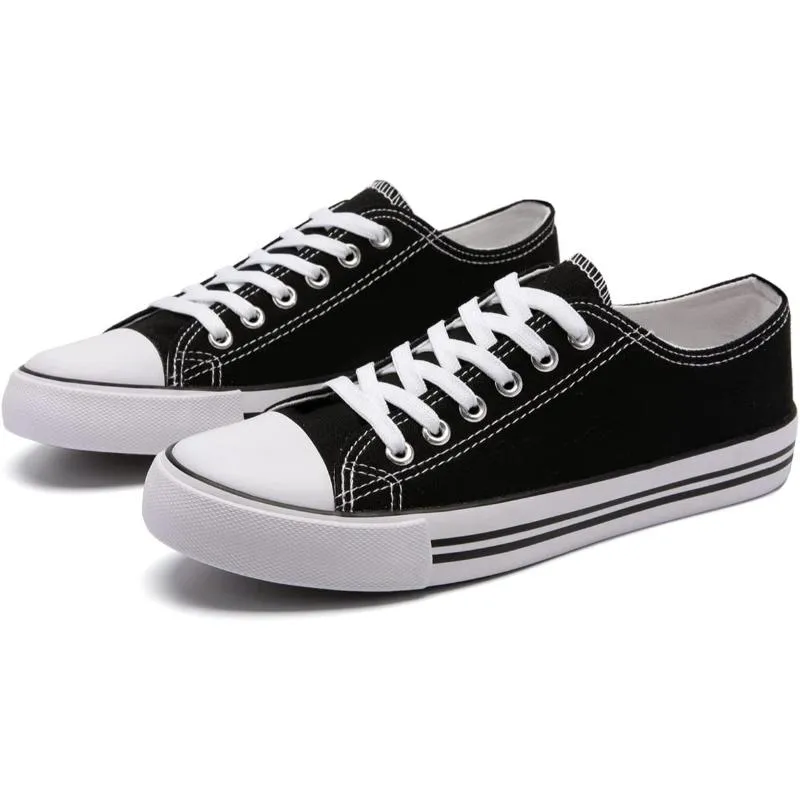 Traditional Canvas Lace Up Trainer For Men