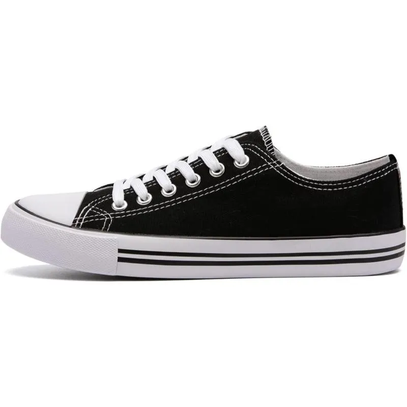 Traditional Canvas Lace Up Trainer For Men