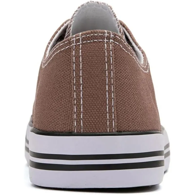Traditional Canvas Lace Up Trainer For Men