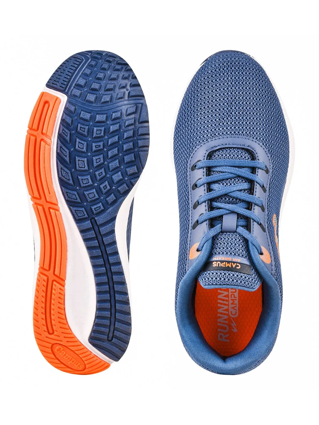 VESTO Blue Men's Running Shoes Long Distance Running Track Shoes