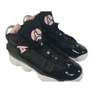 Asics Shoes Gel Dedicate 8 Tennis Great *Jordan 6 Rings GS Grade School Black/Pink Artic Punch Sneakers Shoes (sz 6y)