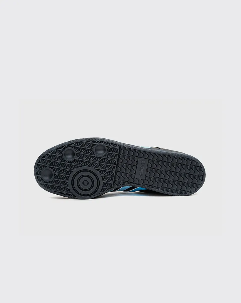 Adidas Black Sheep x CLTFC Samba Shoe - Black/Blue Bermuda Shoes Adidas