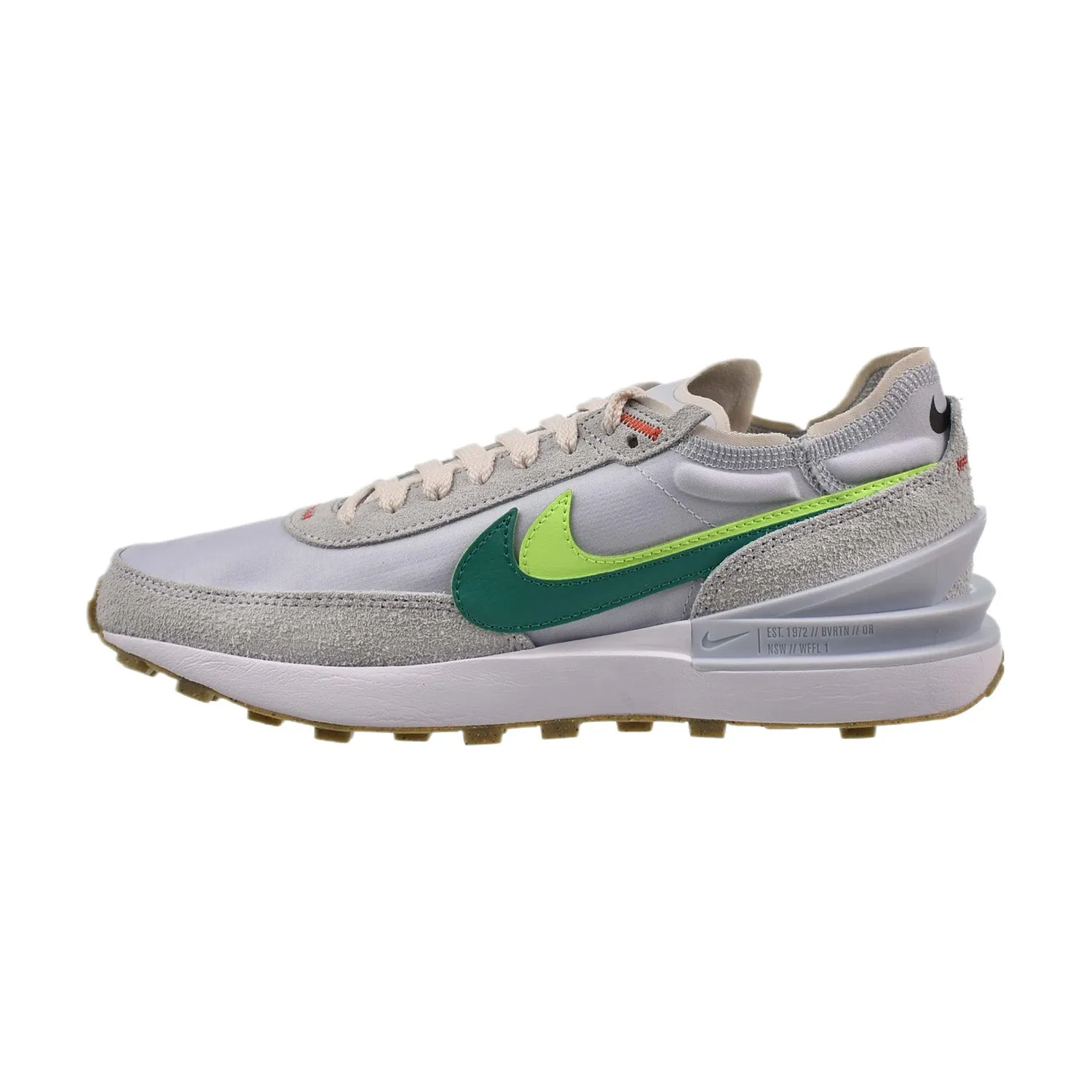Nike Waffle One SE Women's Shoes Football Grey-Ghost Green Asics Shoes Gt 2000 5