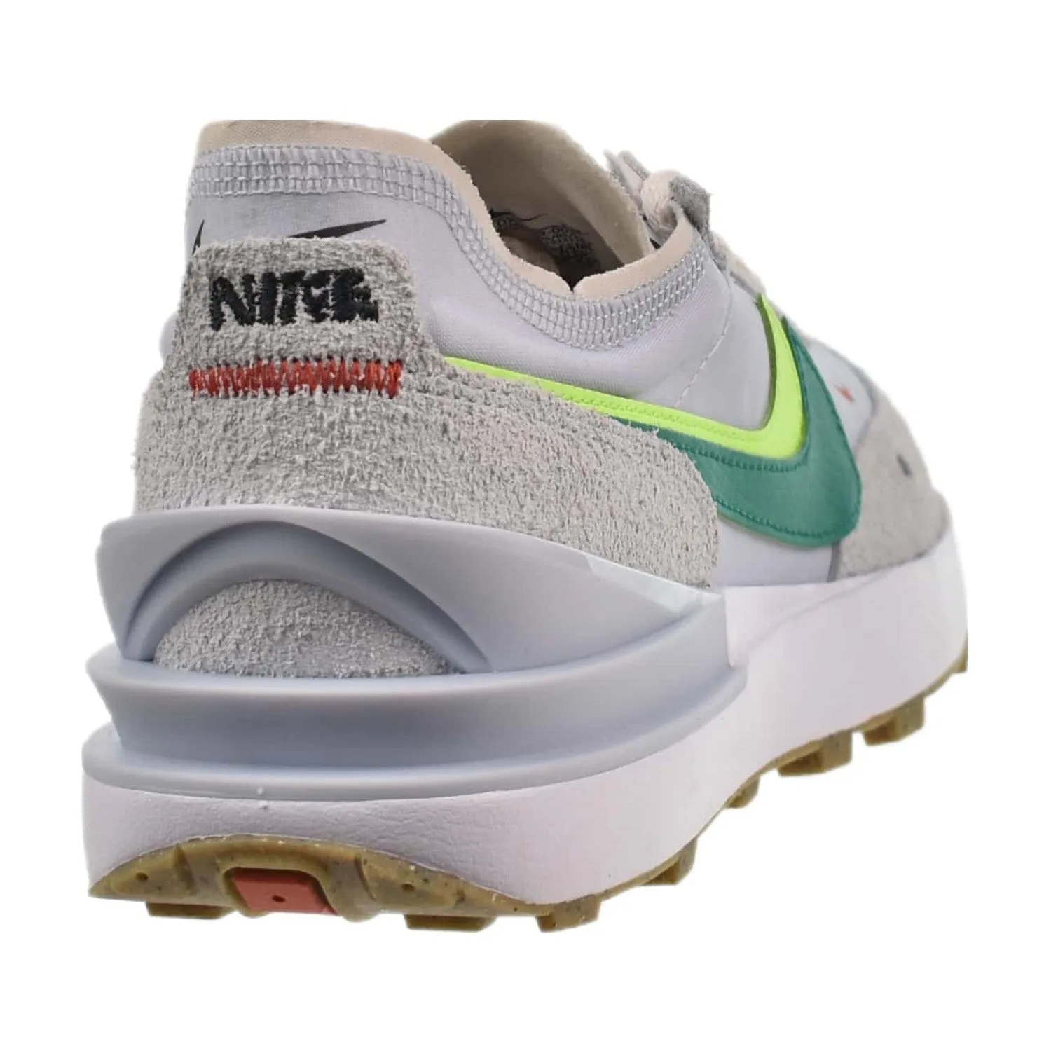 Nike Waffle One SE Women's Shoes Football Grey-Ghost Green Asics Tennis Shoes Djokovic