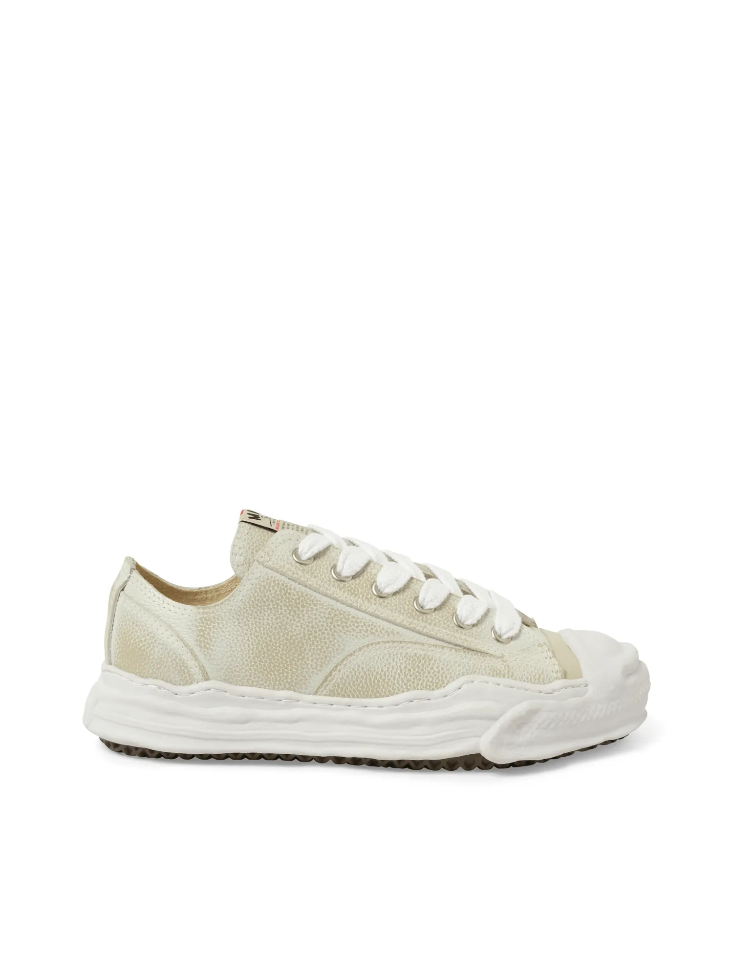 Hank OG Shrink Leahter Sneaker in White Anthony Davis Sneakers