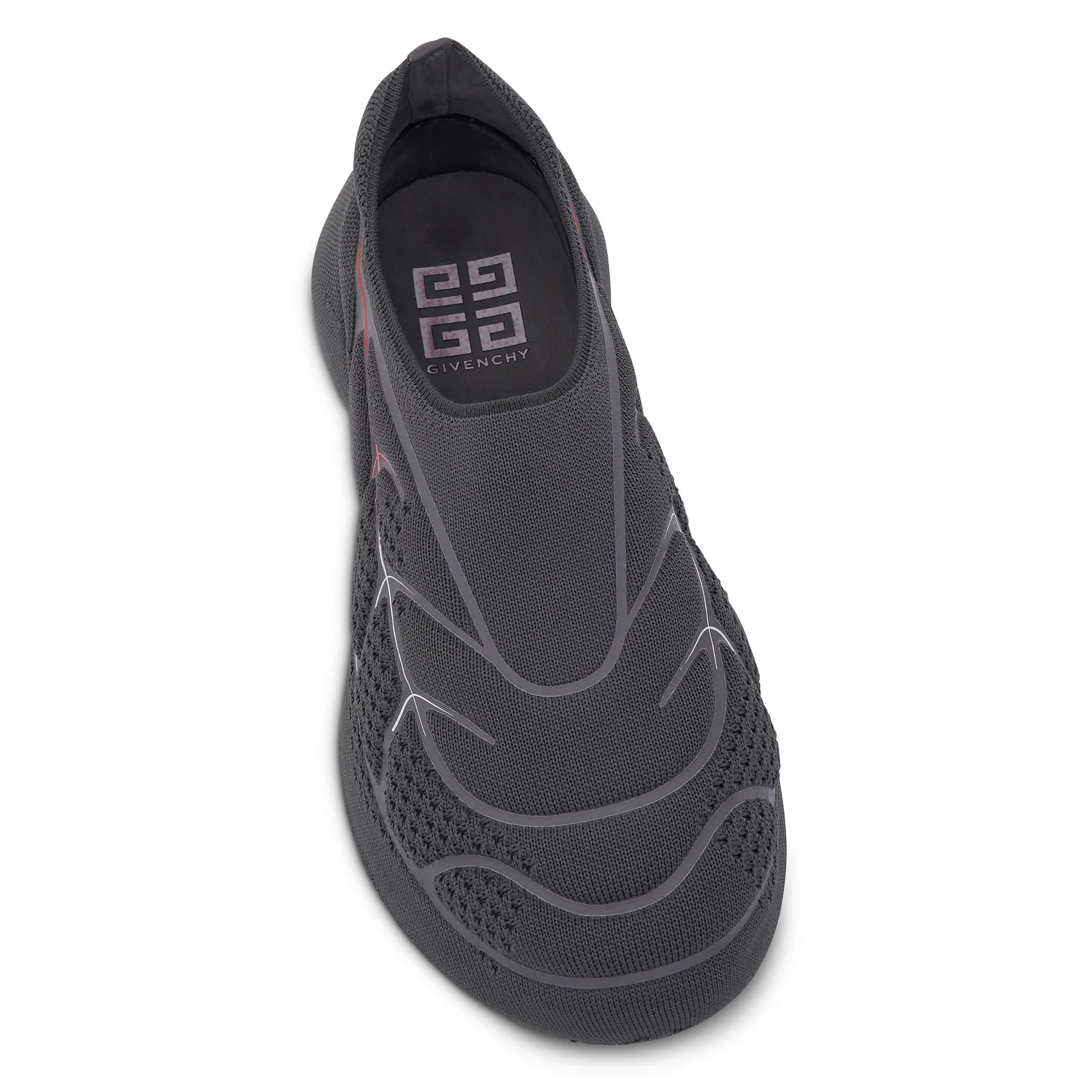 TK 360 Plus Sneaker in Grey/Red Stylish Sneakers