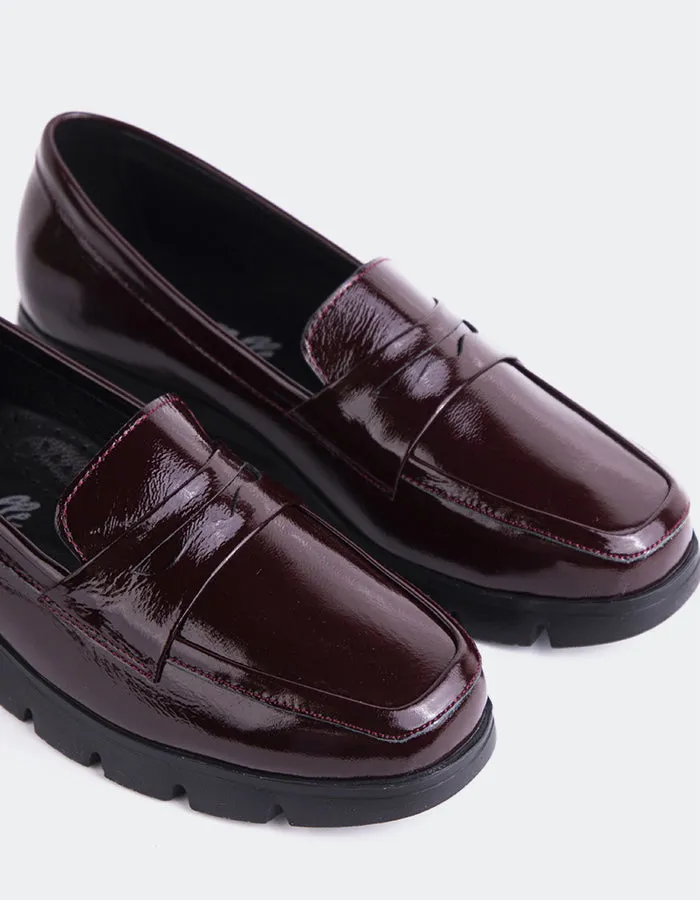 Suede Espadrille Loafers Buy Harmani Burgundy Patent