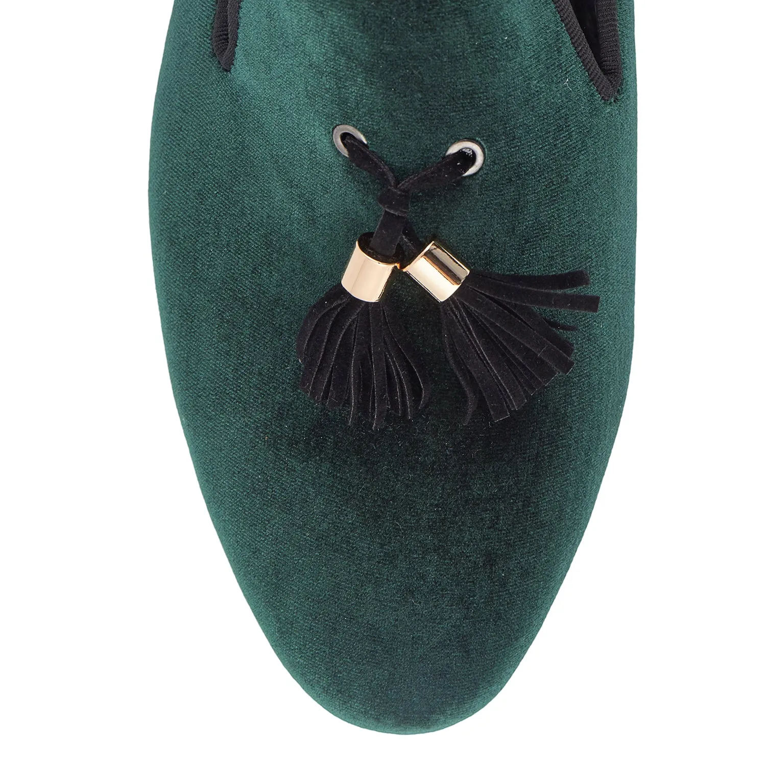 Cheetah Loafers Harpelunde Handmade Men Shoes Green Velvet Loafers Party Prom Wedding Loafers