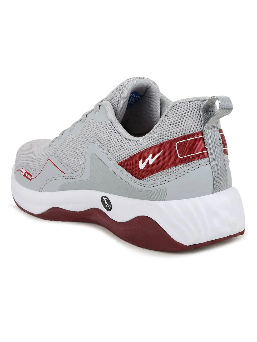 HASHBRO Grey Men's Running Shoes Best Running Shoes With Plantar Fasciitis