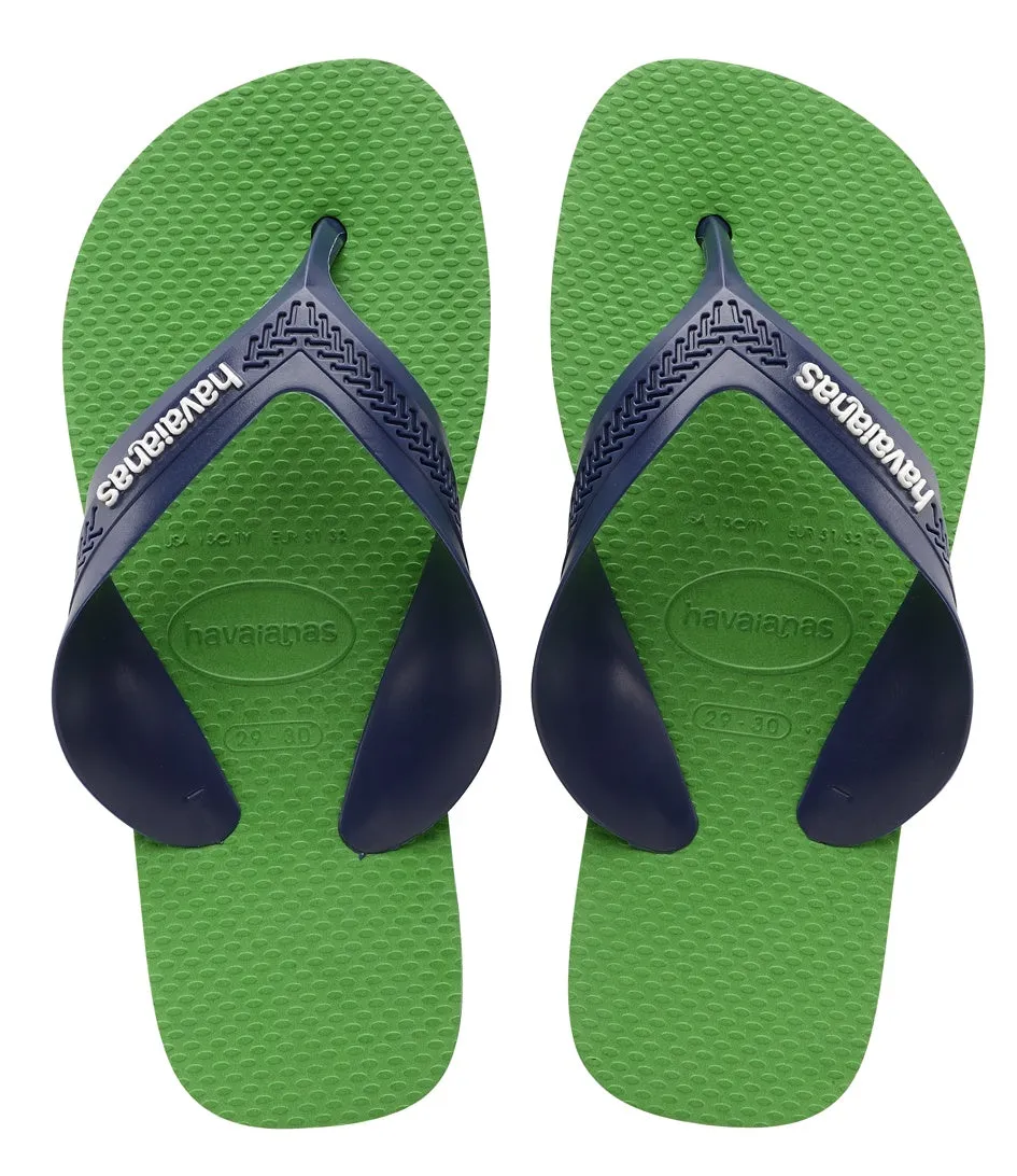 HAVAIANAS KIDS MAX - BLUE DENIM/LEAF GREEN How To Wash Wool Slippers