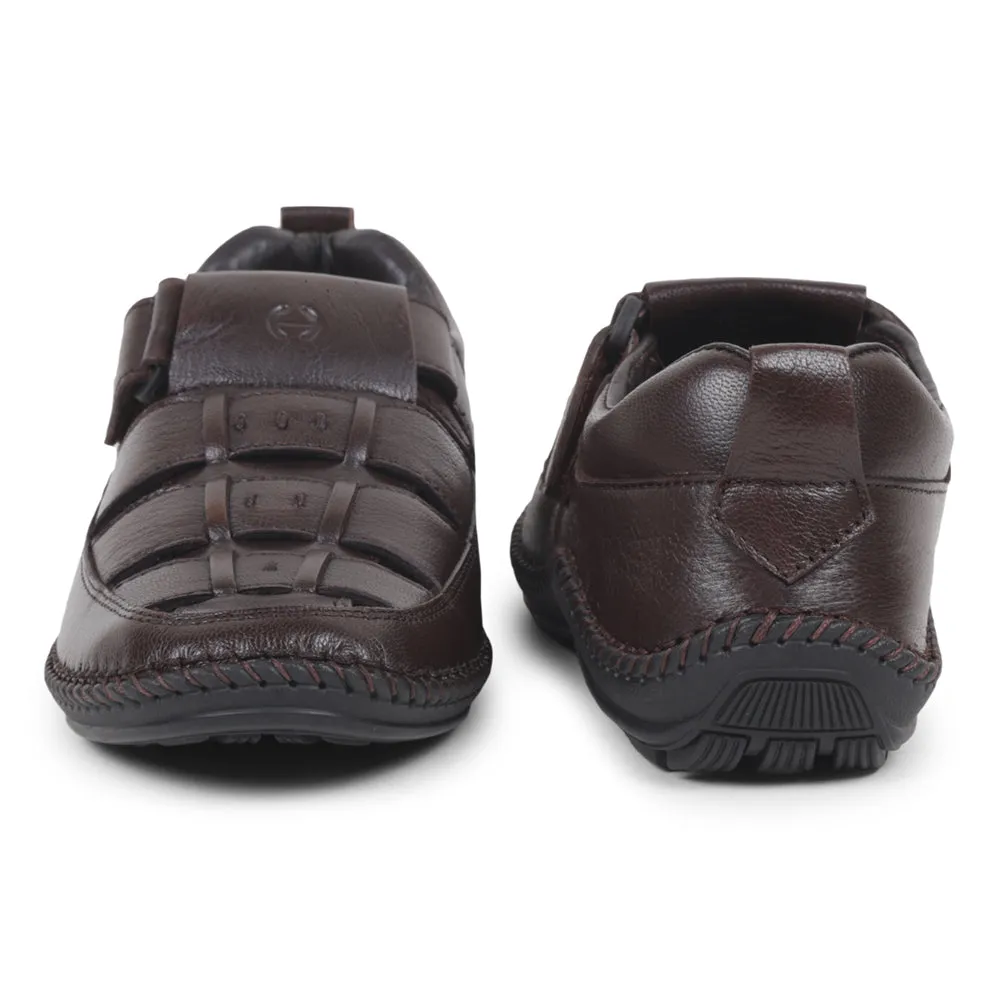 Sporto Slippers Healers Casual Brown Sandal For Men VCL-39 By Liberty