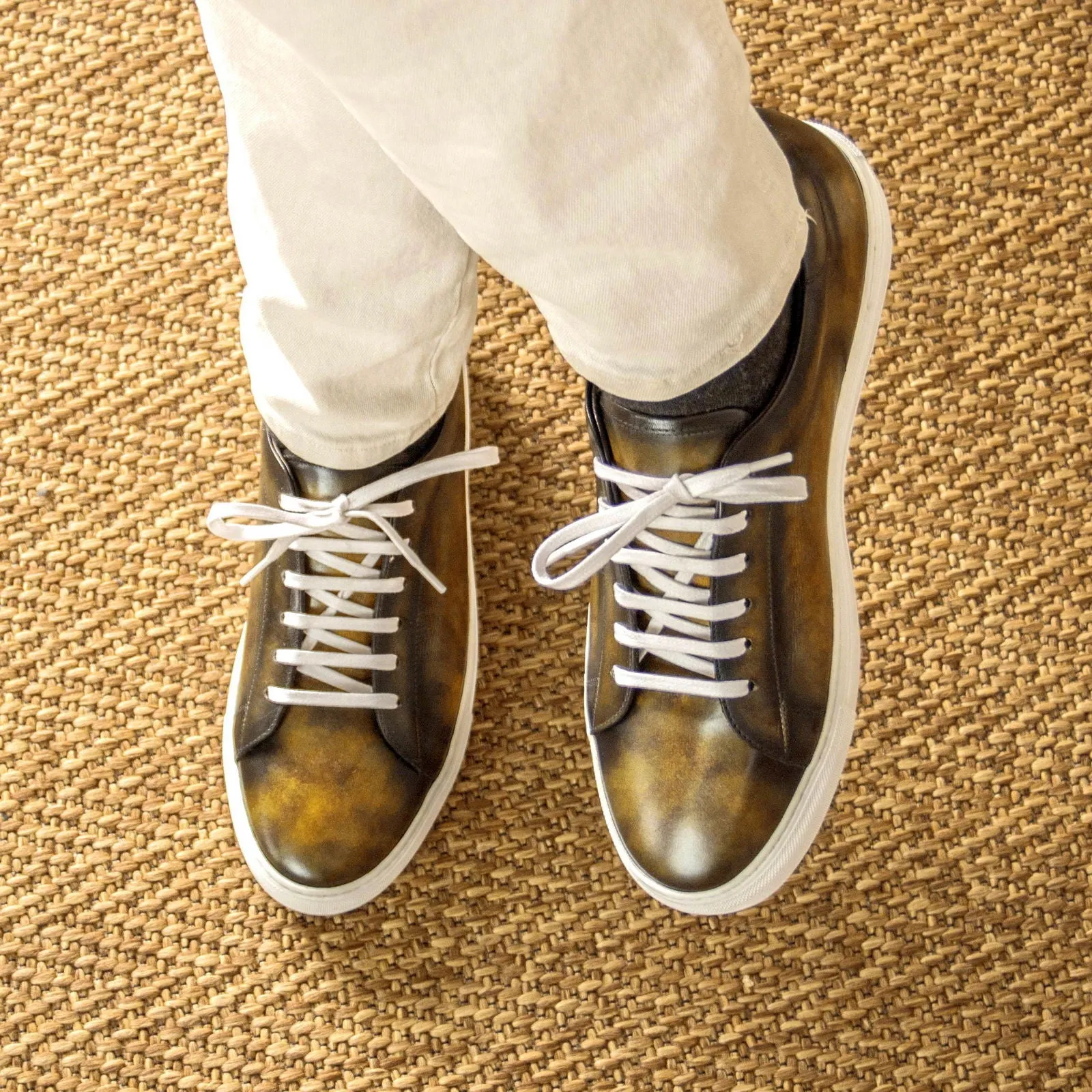 Men's Trainers Patina Green 5327 Defender Work Boots