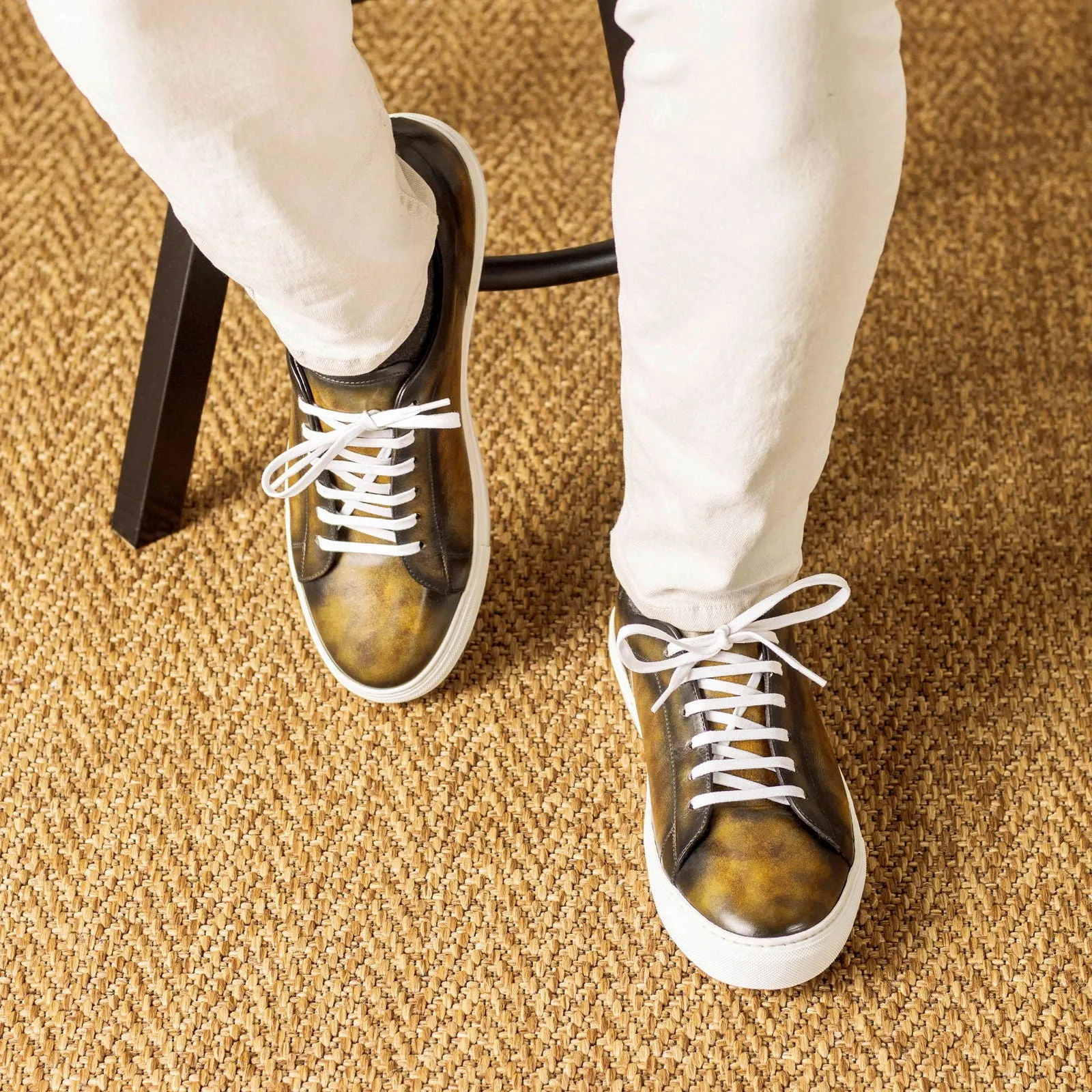 Men's Trainers Patina Green 5327 Workhog Square Toe Work Boots