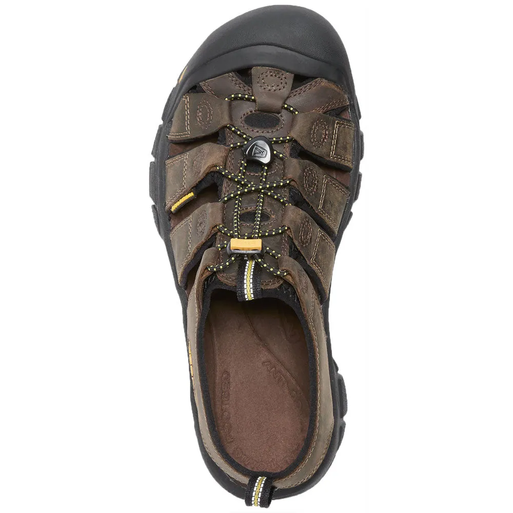 Summer Outdoor Beach Sports Closed-toe Sandals Keen Newport Sandal Bison (Men's)