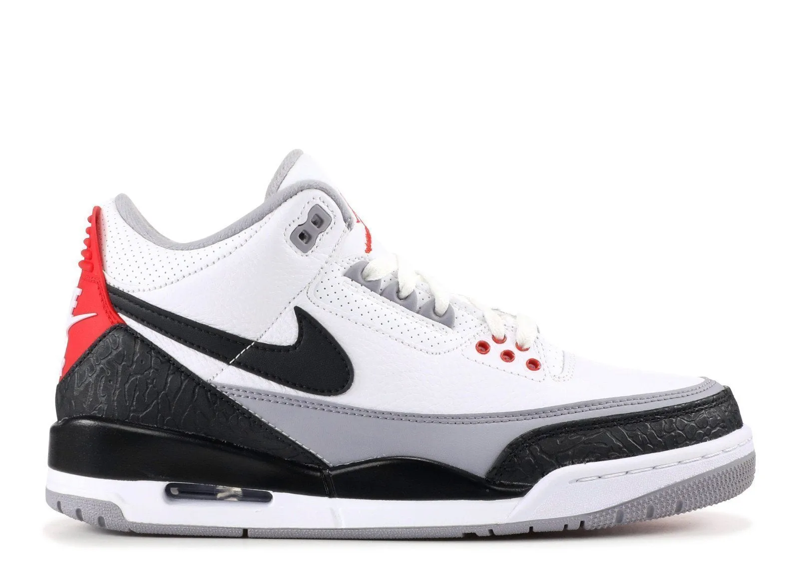 Nike Air Jordan 3 Retro NRG Tinker White Black Red Men Shoes !!! CYBER MONDAY SALE !!! Asics Shoes Wrestling
