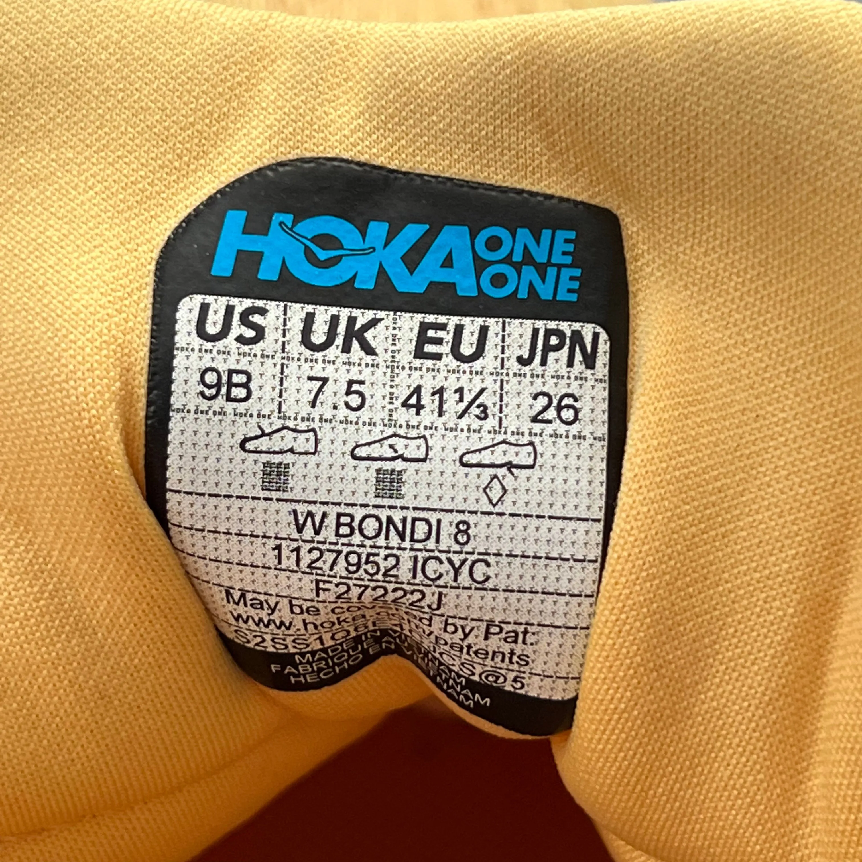 Best Running Shoes For People With High Arches HOKA ONE ONE Bondi 8 Sneaker