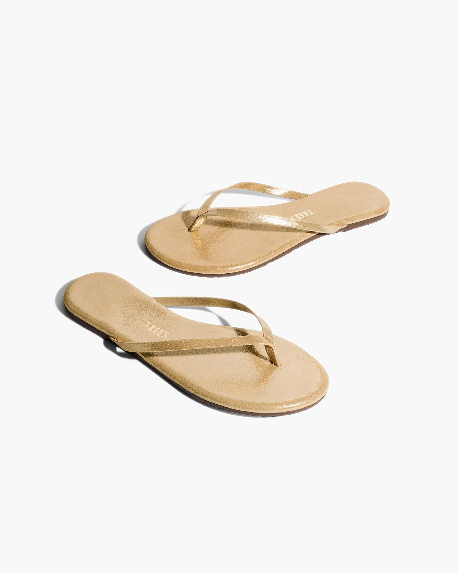 Lily Glitters - Sandbeam Flip Flops Wide Fit