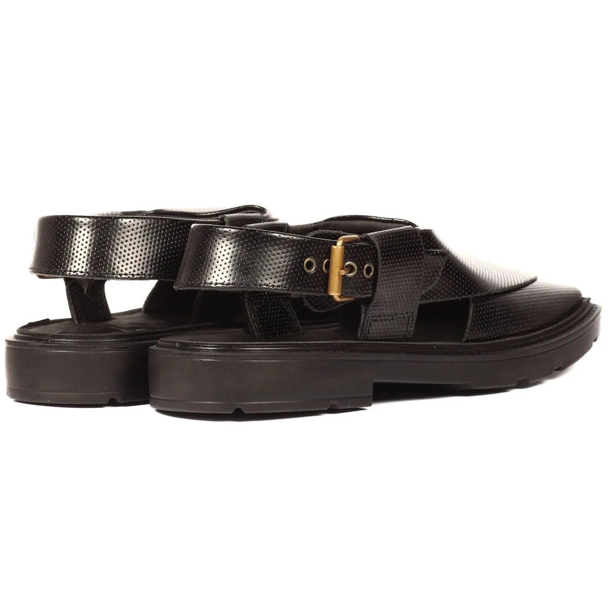 HP-PESHAWARI Slide Leather Sandals