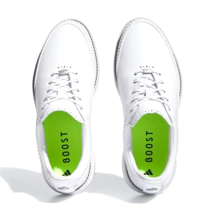 ADIDAS Unisex MC80 MD Spikeless Golf Shoes - Cloud White/Matte Silver Adidas New Latest Shoes