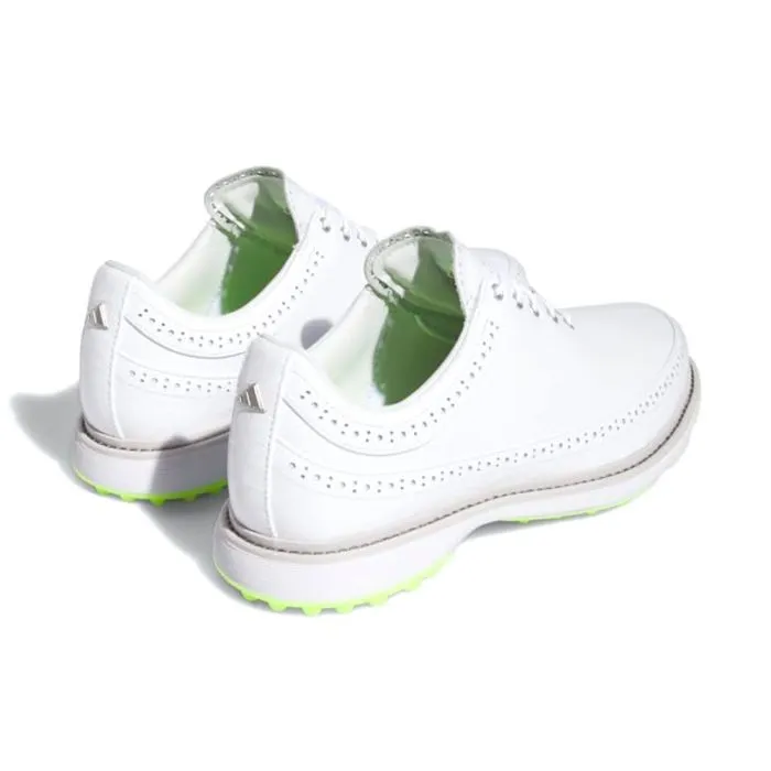 ADIDAS Unisex MC80 MD Spikeless Golf Shoes - Cloud White/Matte Silver Adidas Strap Shoes