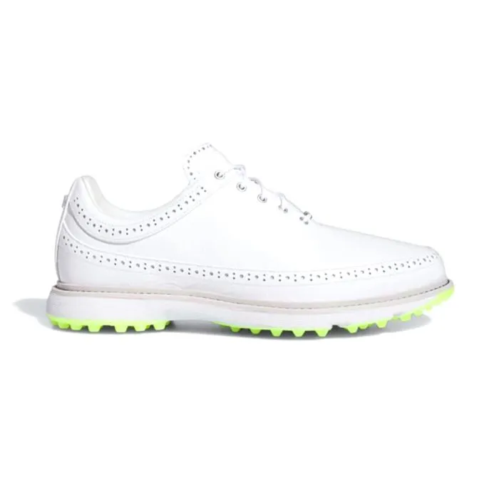 ADIDAS Unisex MC80 MD Spikeless Golf Shoes - Cloud White/Matte Silver New Adidas Slip On Shoes