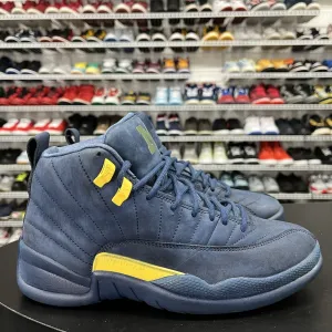 Nike Air Jordan 12 Retro Michigan BQ3180-407 Men's Size 8 Sneakers News