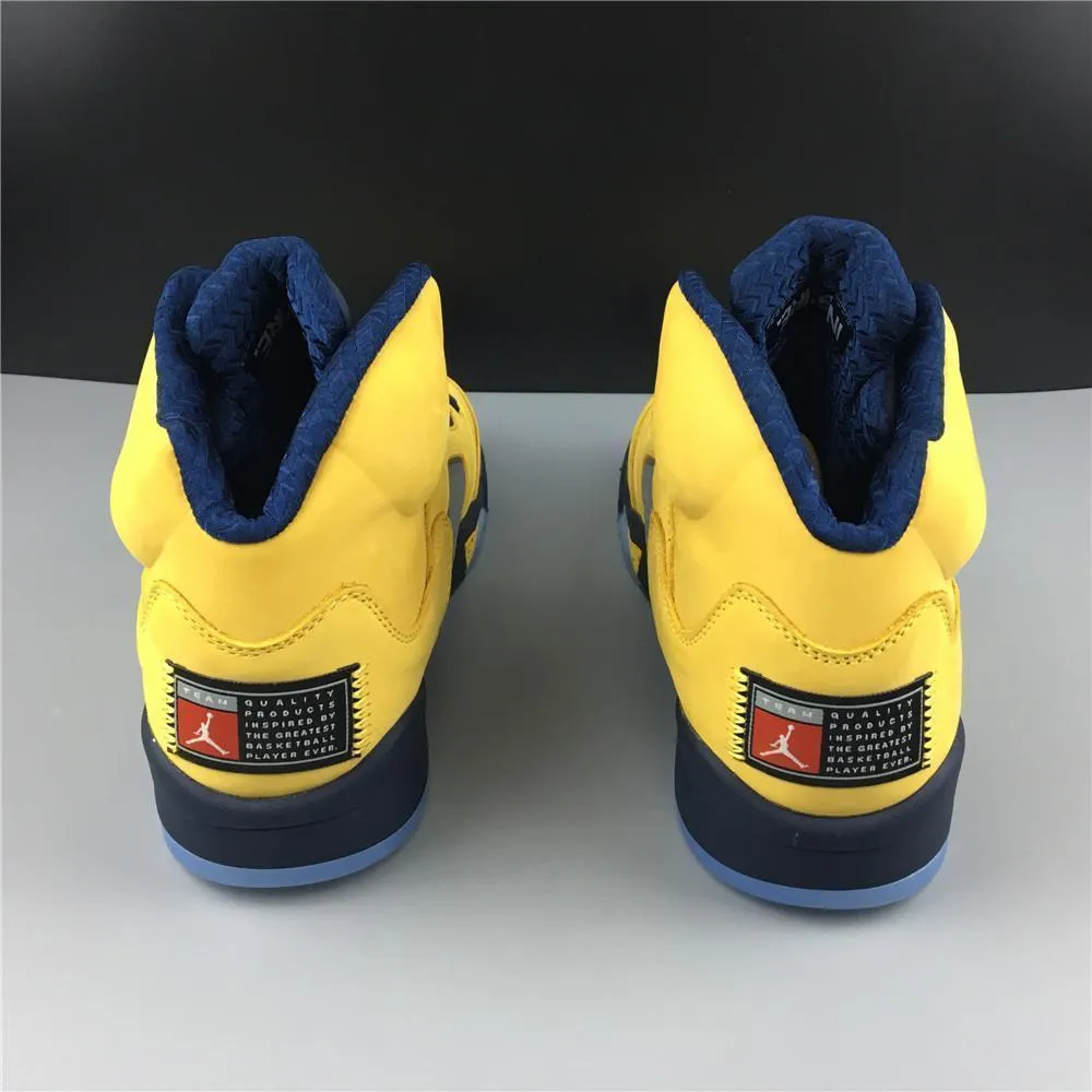 Nike Air Jordan 5 Retro 'Michigan' Men Shoes !!! CYBER MONDAY SALE !!! Trendy Asics Shoes