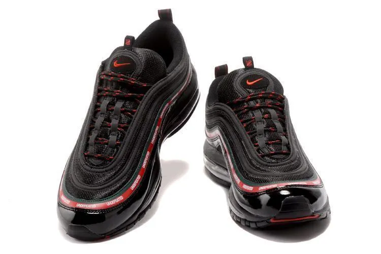 Nike Air Max 97 x Undefeated Black Men Shoes !!! CYBER MONDAY SALE !!! Asics Foam Shoes