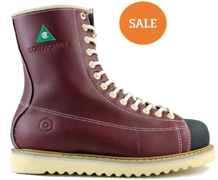 JB Goodhue Ironworker 8" CSA - 800 CLEARANCE Best Orthopedic Insoles For Work Boots