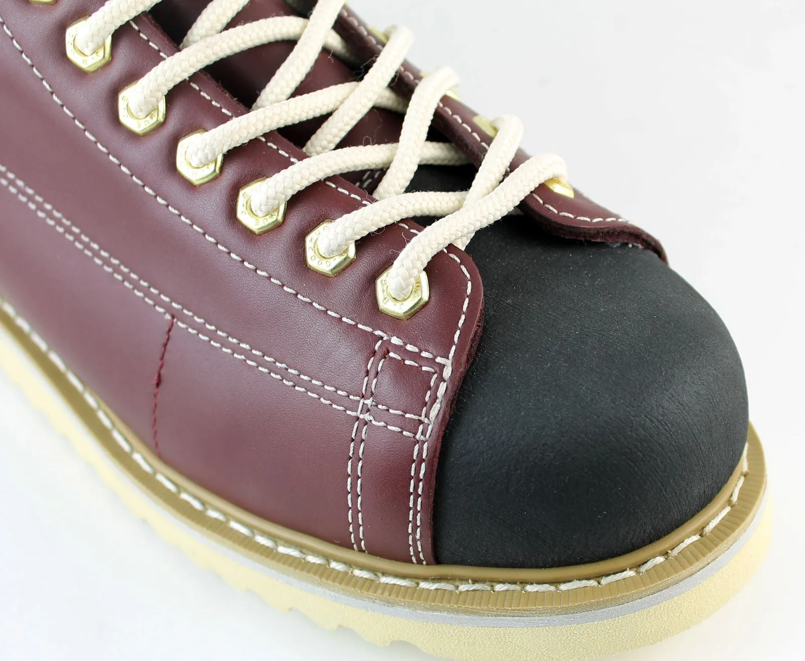 JB Goodhue Ironworker 8" CSA - 800 CLEARANCE Work Boots For Rain