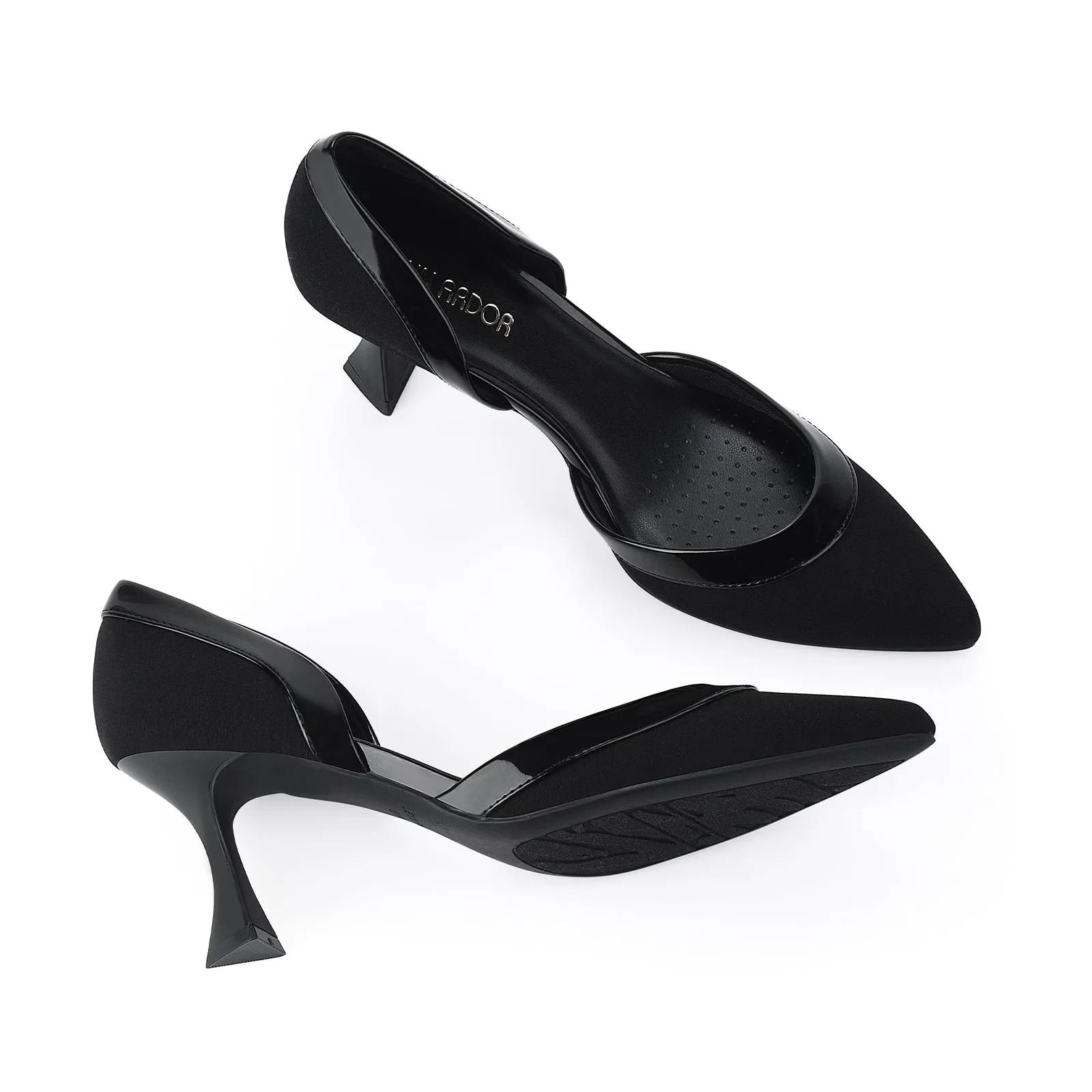 Sandals Tory Burch Outlet JENN ARDOR Women's Pumps Low Heels Pointed Closed Toe Kitten Dress Shoes for Women Comfortable Stiletto Heeled Sandals Classic Wedding Party D'Orsay Work Pumps