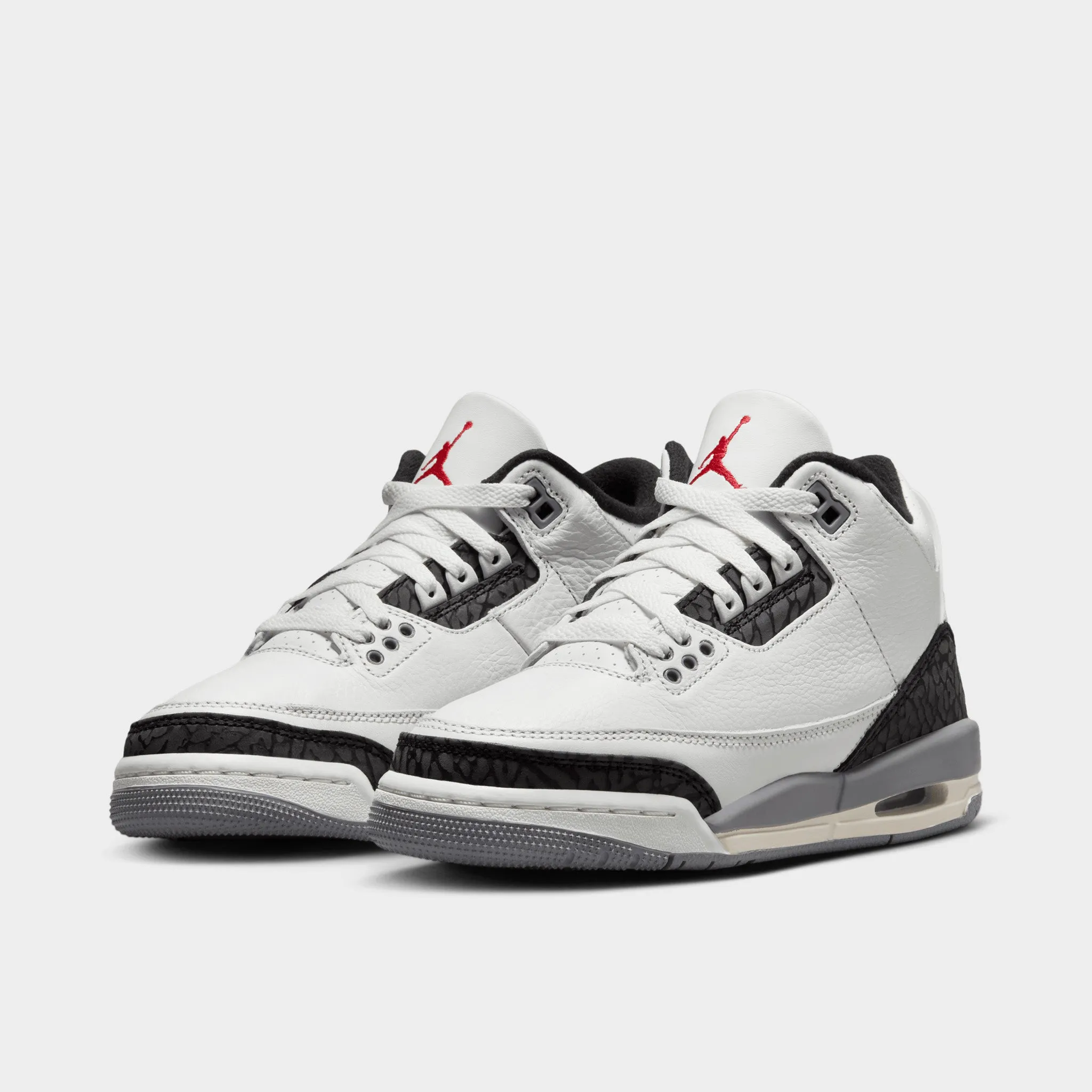 Jordan 3 Retro GS Summit White / Fire Red - Cement Grey Best Neutral Asics Running Shoes