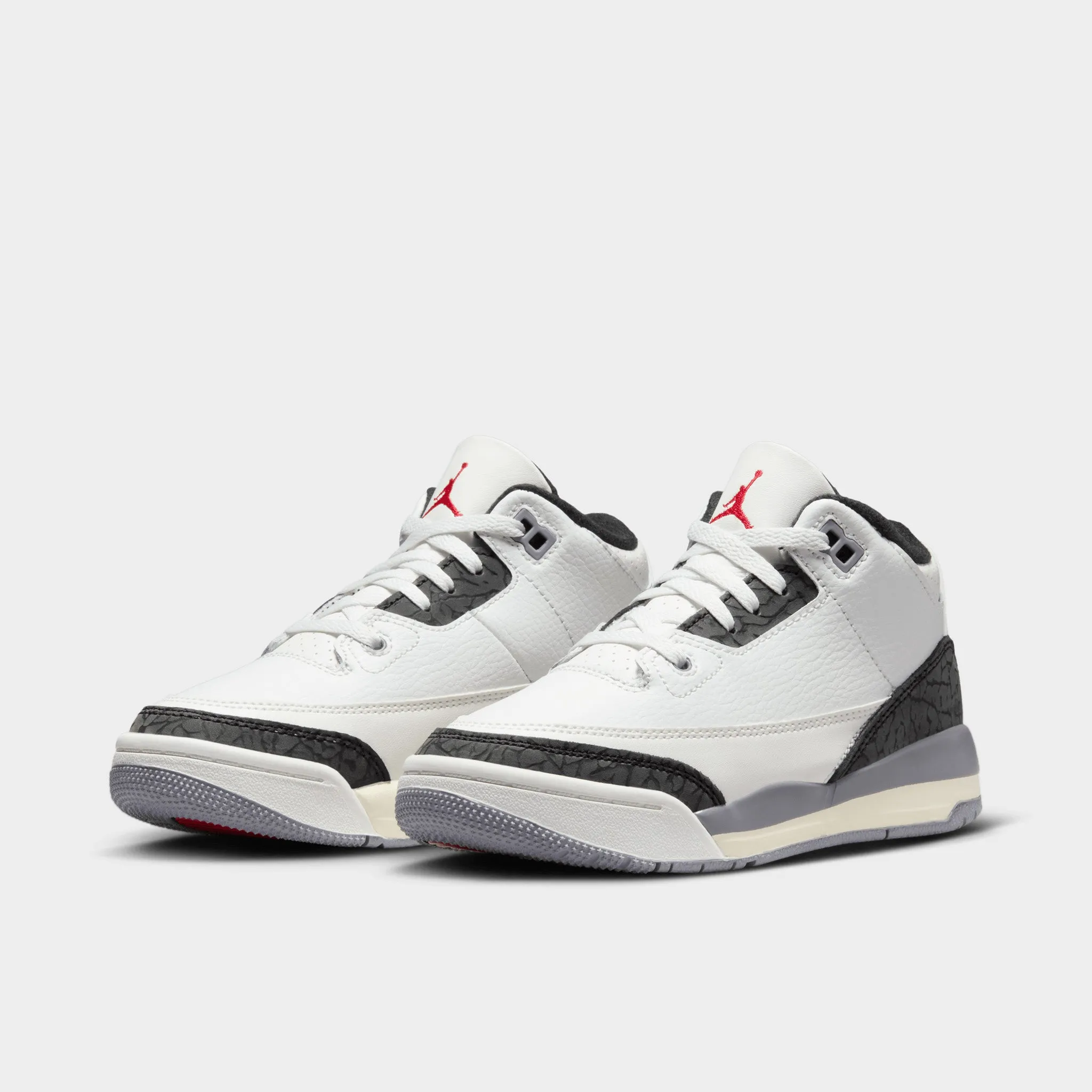 Guide To Asics Running Shoes Jordan 3 Retro PS Summit White / Fire Red - Cement Grey
