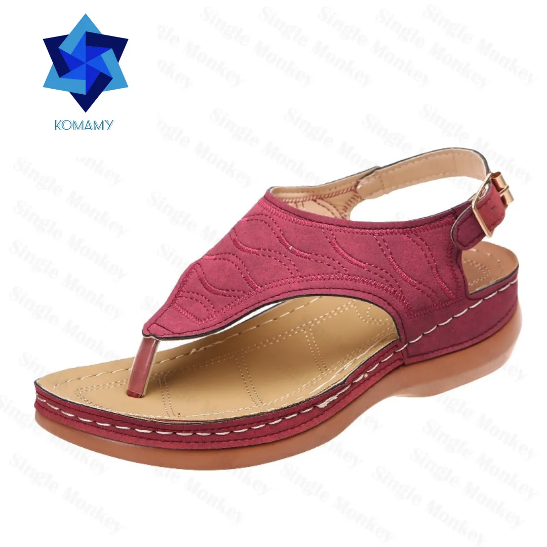 Dirty Flip Flops Comfort Slippers Orthopedic Wedge Sandals