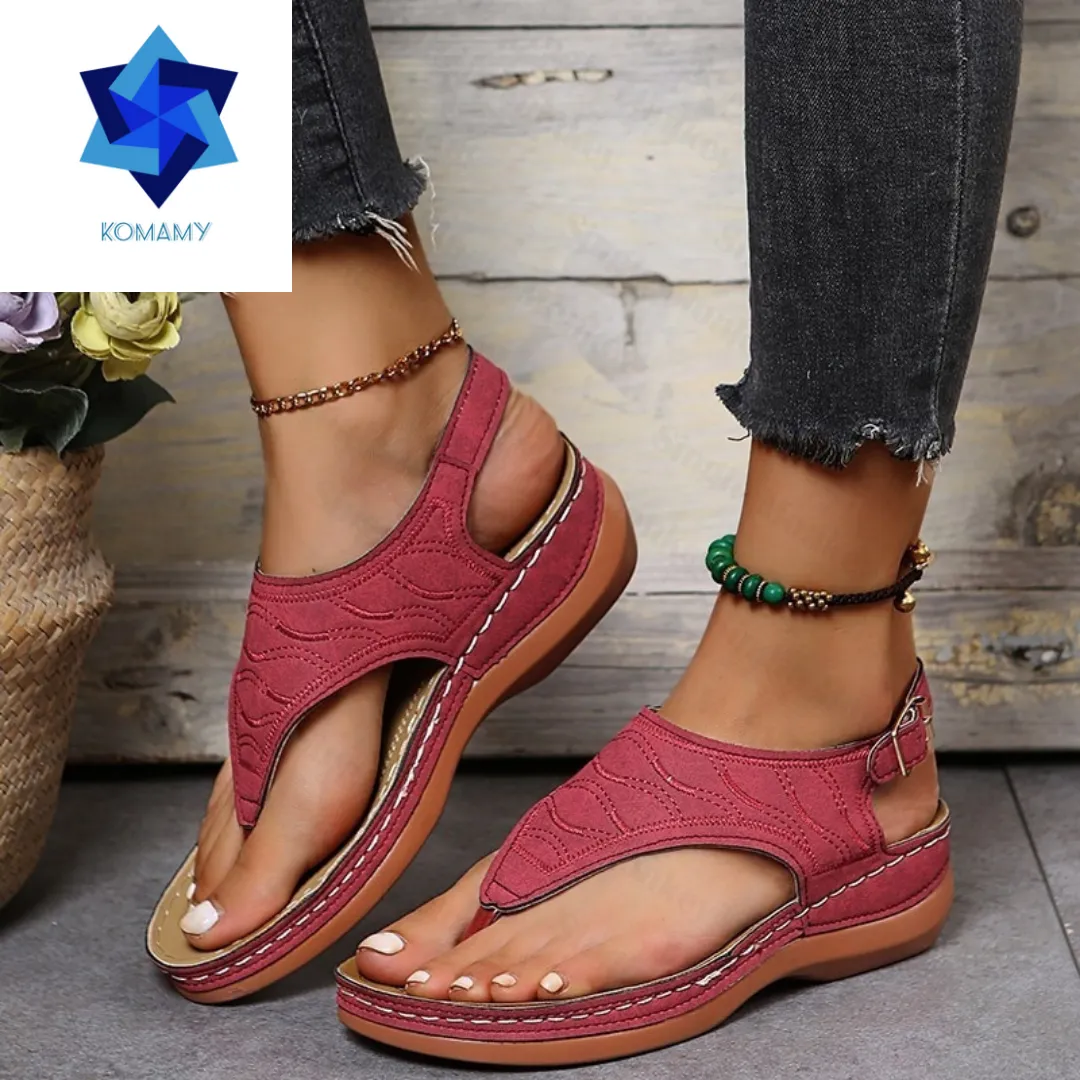 Flip Flops For Big Feet Comfort Slippers Orthopedic Wedge Sandals