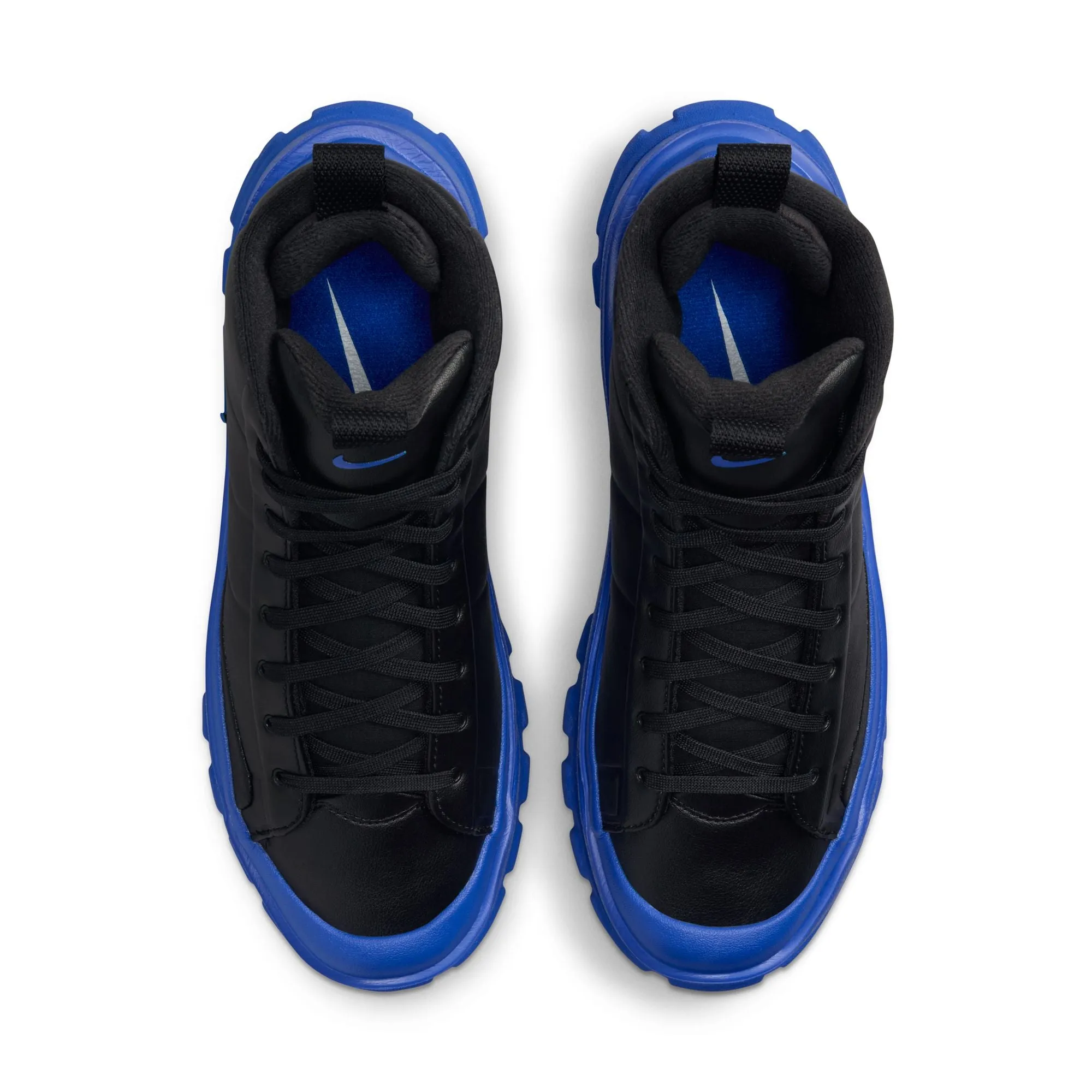 Asics Shoes Turkey WOMENS NIKE BLAZER ROAM MID (BLACK/RACER BLUE)