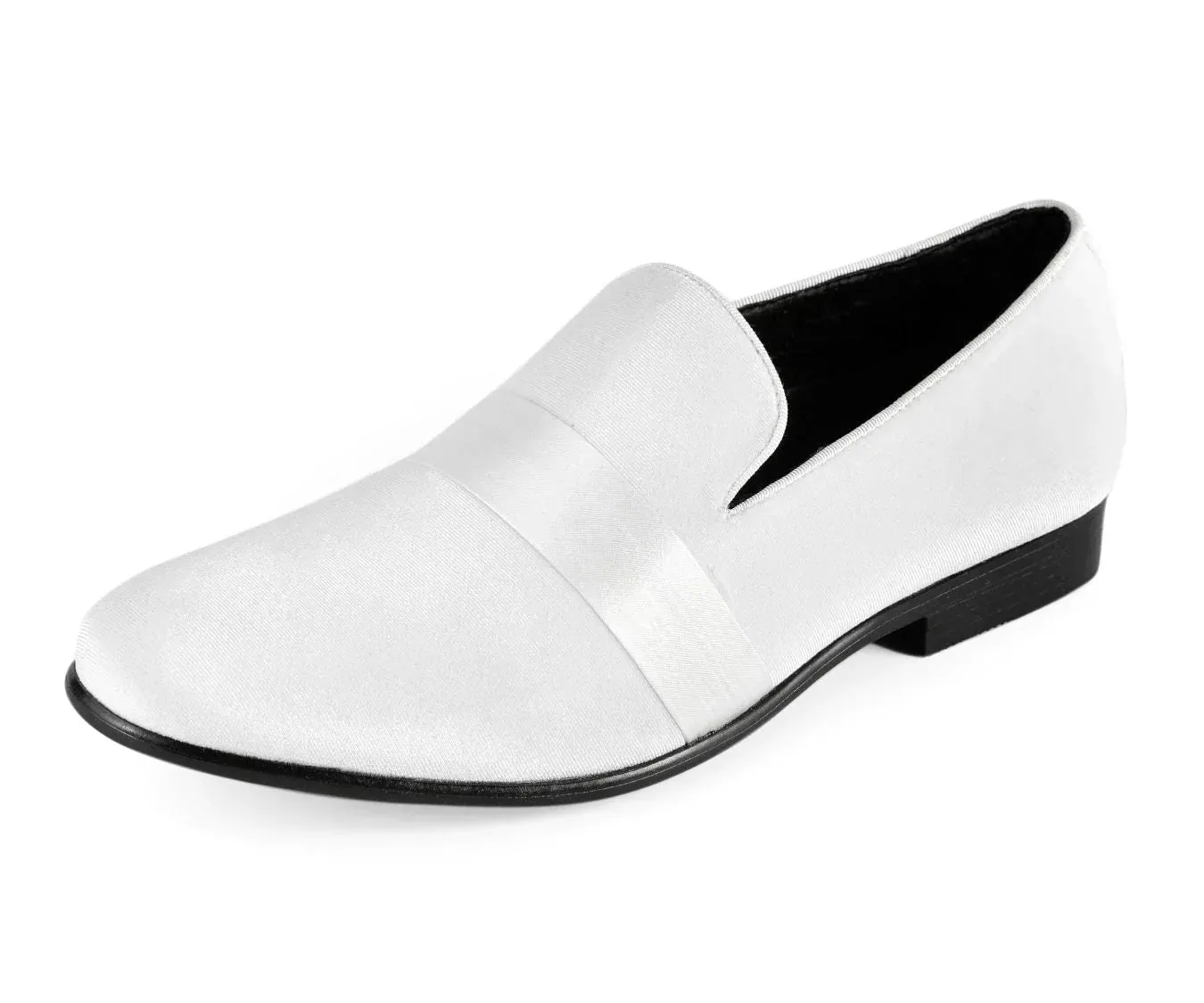 Non Slippery Slippers Men Dress Shoes-Knight White