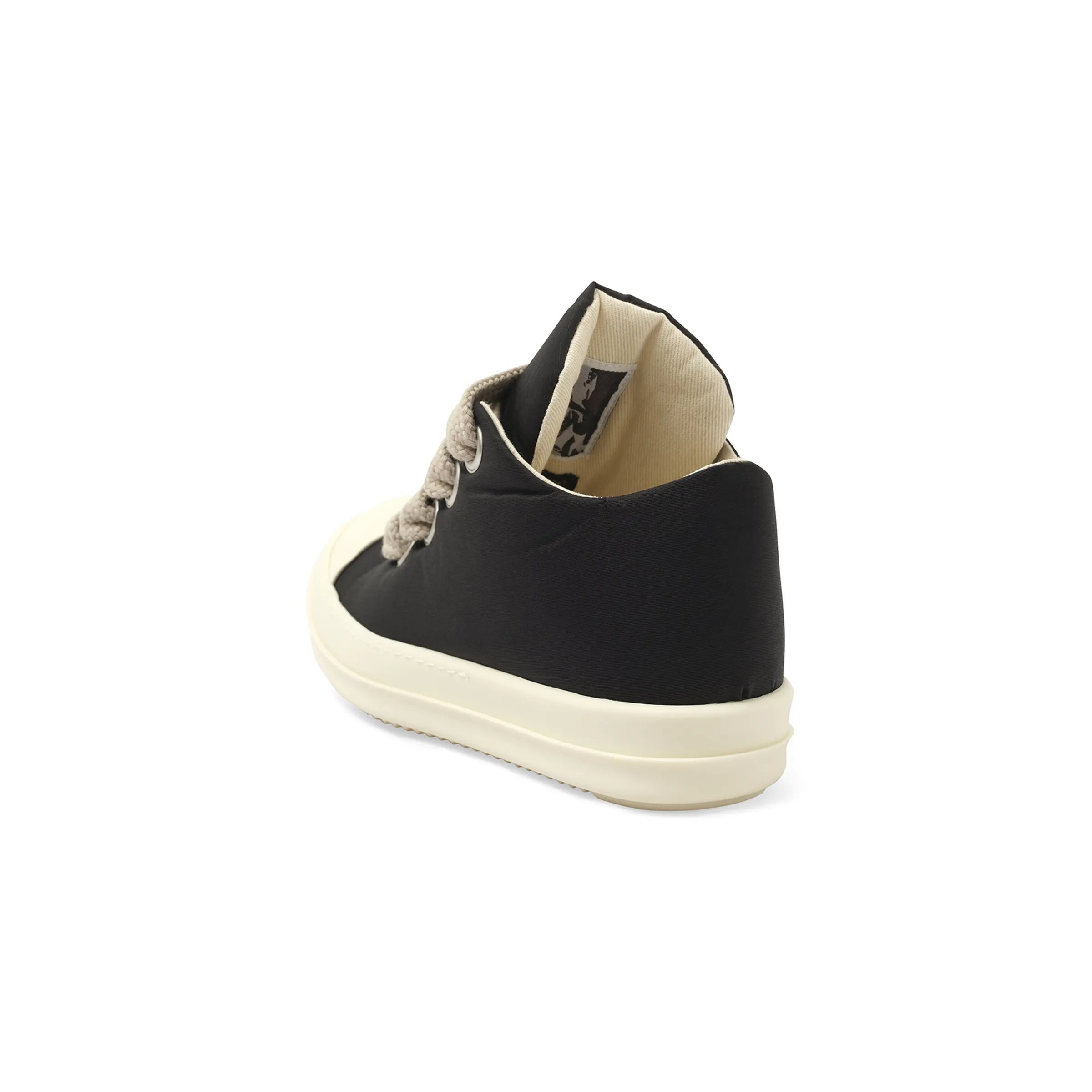 1. NULL Jumbo Lace Puffer Low Sneaker in Black/Milk/Milk