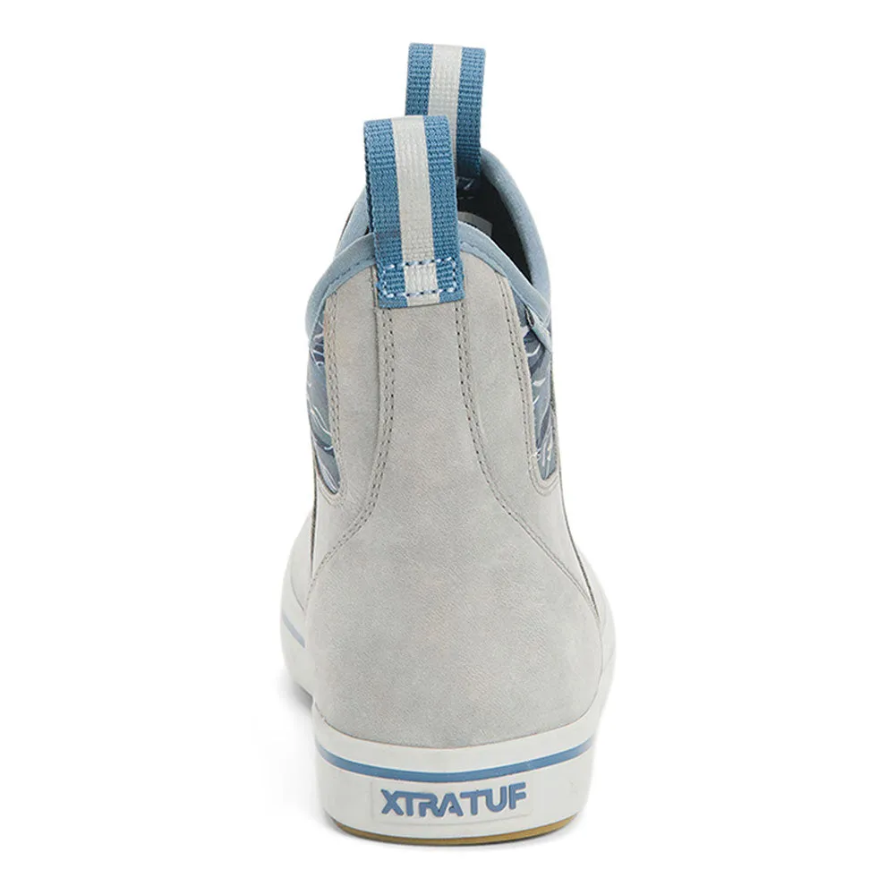 Johnston And Murphy Slip On Loafers XTRATUF Women's Leather Ankle Deck Boots- Dolphin Gray / Beach Glass