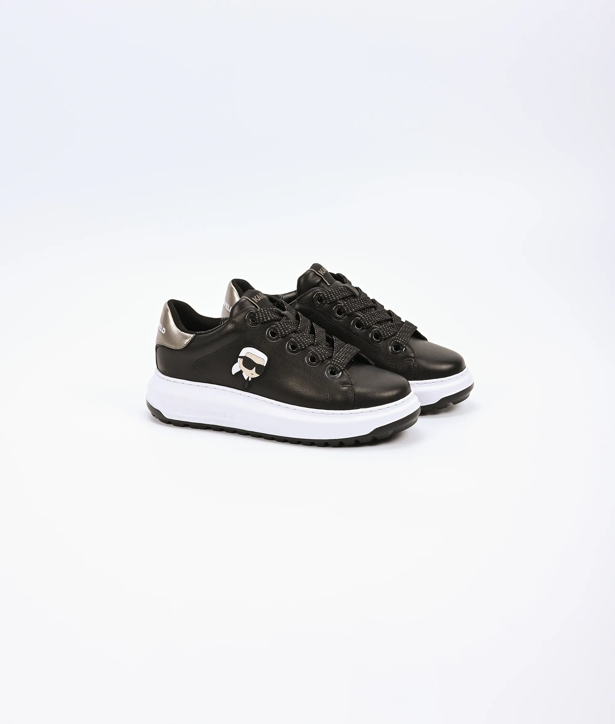 KAPRI LUG Karl NFT Lo Lace Toddler Sneakers Size