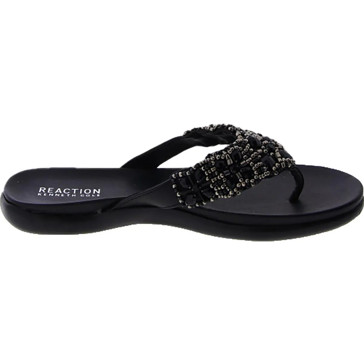 Kenneth Cole Reaction Womens Glam-athon Slip On Slide Flip-Flops Utenag Womens Arch Support Sandals Orthotic Adjustable Thong Flip Flops